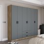 HANAH HOME Ormar Yaman Luna Fel 1600 65 - slika 2
