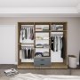HANAH HOME Ormar Yaman Luna Fel 1600 65 - slika 4