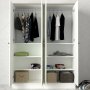 HANAH HOME Ormar Ravenna 4 Kapılı White - slika 3
