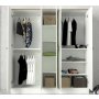 HANAH HOME Ormar Ravenna 5 Kapılı White - slika 3
