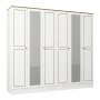HANAH HOME Ormar Ravenna 6 Kapılı White - slika 4