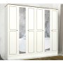 HANAH HOME Ormar Ravenna 6 Kapılı White - slika 1