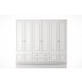 HANAH HOME Ormar Inci 1816 White - slika 3