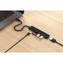 SATECHI 6-in-1 USB-C Slim Multiport Adapter - crni (ST-P6SK) - slika 2