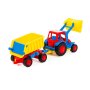 Polesie Traktor za decu sa lopatom i prikolicom Basics - slika 3