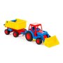Polesie Traktor za decu sa lopatom i prikolicom Basics - slika 4