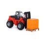 Polesie Veliki viljuškar za decu PowerTruck + Supermix set konstruktora 30 delova - slika 4