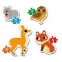 DEXY CO MY FIRST PUZZLES 2-3-4-5 Forest Animals - slika 2