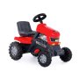 Polesie Veliki traktor sa pedalama za decu Turbo crveni - slika 2