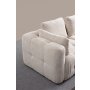 Atelier del Sofa Amaris 3 Seater With Pouffe Beige ugaona sofa - slika 4