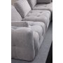 Atelier del Sofa Amaris 3 Seater With Pouffe Light Grey ugaona sofa - slika 3