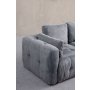 Atelier del Sofa Amaris 3 Seater Grey sofa sa 3 sedišta - slika 3