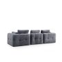 Atelier del Sofa Amaris 3 Seater Grey sofa sa 3 sedišta - slika 5