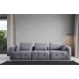Atelier del Sofa Amaris 3 Seater Grey sofa sa 3 sedišta - slika 1