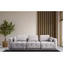 Atelier del Sofa Amaris 3 Seater Light Grey sofa sa 3 sedišta - slika 1