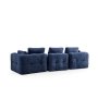 Atelier del Sofa Amaris 3 Seater Navy Blue sofa sa 3 sedišta - slika 5