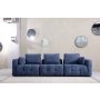 Atelier del Sofa Amaris 3 Seater Navy Blue sofa sa 3 sedišta - slika 1