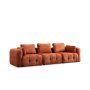 Atelier del Sofa Amaris 3 Seater Orange sofa sa 3 sedišta - slika 4