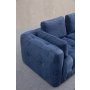 Atelier del Sofa Amaris 2 Seater With Pouffe Navy Blue ugaona sofa - slika 2