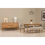 HANAH HOME Vina Bench 04 1005 Atlantic Pine Cream (Produžni trpezarijski sto, stolice i konzola (6 komada) - slika 2