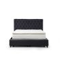 HANAH HOME Deluxe Set 160 x 200 v2 Anthracite (Dvostruki dušek, baza i uzglavlje) - slika 1