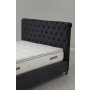 HANAH HOME Deluxe Set 160 x 200 v2 Anthracite (Dvostruki dušek, baza i uzglavlje) - slika 2