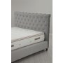 HANAH HOME Deluxe Set 150 x 200 v2 Grey (Dvostruki dušek, baza i uzglavlje - slika 2