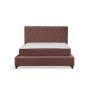 HANAH HOME Deluxe Set 150 x 200 Dusty Rose Dvostruki dušek, baza i uzglavlje - slika 3
