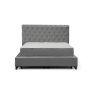 HANAH HOME Deluxe Set 140 x 200 Grey Dvostruki dušek, baza i uzglavlje - slika 5
