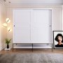 HANAH HOME Martin 190 White ormar - slika 1