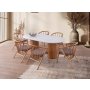 HANAH HOME Lıne 933 trepezarijski sto - slika 4