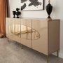 HANAH HOME Komoda Lago Bronze Gold - slika 3