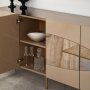 HANAH HOME Komoda Lago Bronze Gold - slika 5