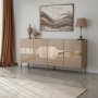 HANAH HOME Komoda Milan Bronze Gold - slika 2