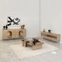 HANAH HOME Komoda Rome Bronze Gold - slika 4