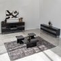 HANAH HOME Komoda Milan Black Fume - slika 4