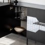 HANAH HOME Komoda Milan Black Fume - slika 5