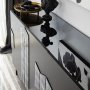 HANAH HOME Komoda Vienna Black Fume - slika 5