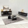 HANAH HOME Komoda Nice Black Fume - slika 4