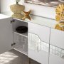 HANAH HOME Komoda Milan White Gold - slika 5