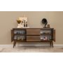 HANAH HOME Komoda Vina Walnut - slika 3