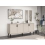 HANAH HOME Komoda Prime Mirror Sandstone - slika 3