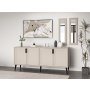 HANAH HOME Komoda Prime Mirror Sandstone - slika 4