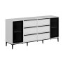 HANAH HOME Komoda Elevate - White - slika 4