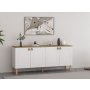 HANAH HOME Komoda Lotus White - slika 4