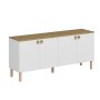 HANAH HOME Komoda Lotus White - slika 5