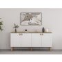 HANAH HOME Komoda Lotus White - slika 1