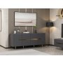 HANAH HOME Komoda Jose Anthracite - slika 4