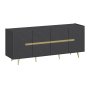 HANAH HOME Komoda Jose Anthracite - slika 5
