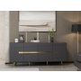 HANAH HOME Komoda Jose Anthracite - slika 1